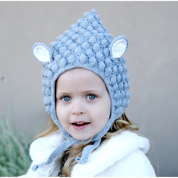 Handmade Grey Lamb Knit Hat  ™ Shopping   The s