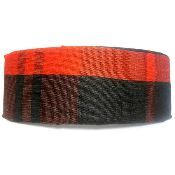 Crawford Corner Shop Red Black Plaid Barrette