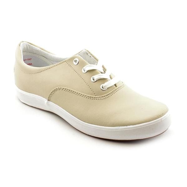 Women's 'Janey' Leather Casual Shoes Narrow (Size 11