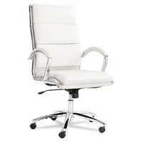 shop alera neratoli red soft touch leather chrome frame high back
