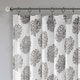 preview thumbnail 14 of 14, Madison Park Emerson Burn Out Sheer Single Curtain Panel
