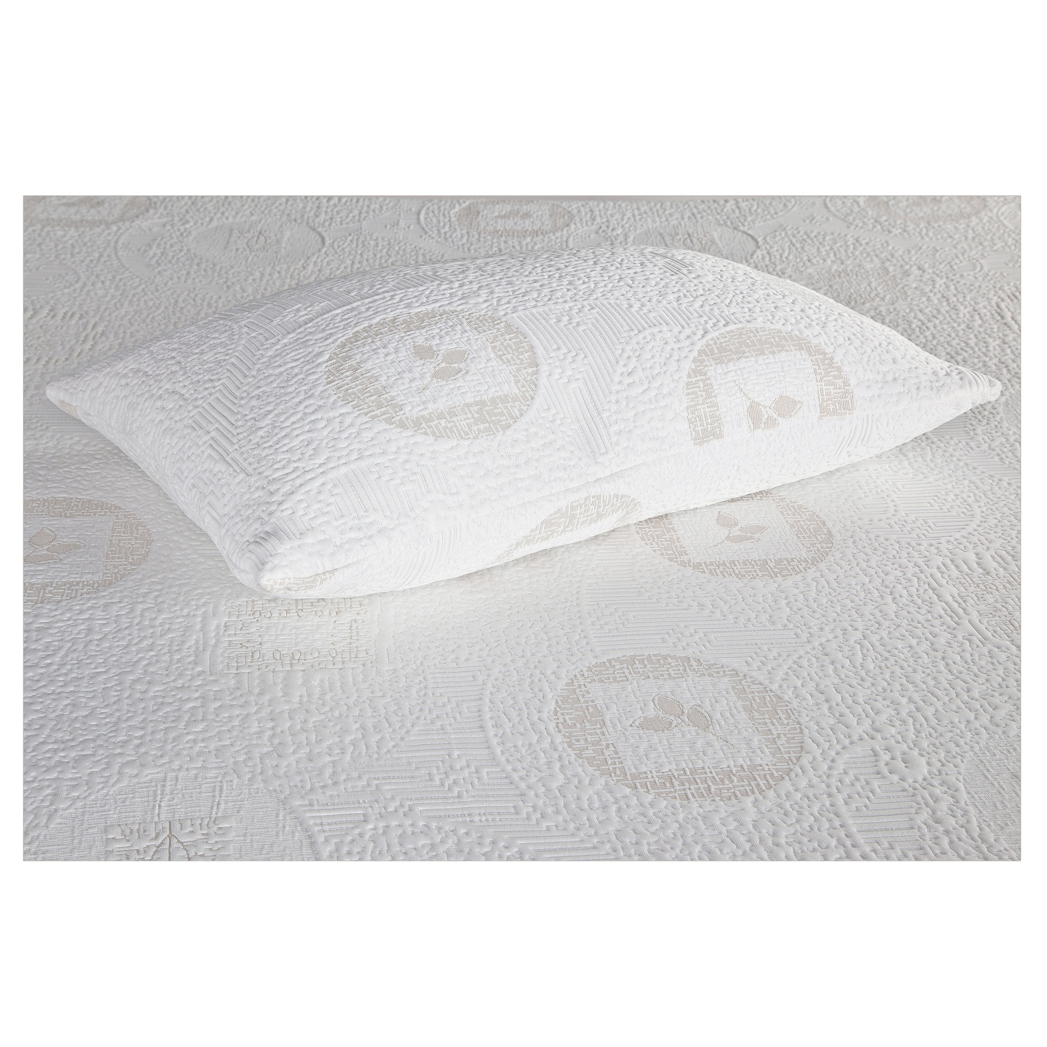 green tea memory foam pillow