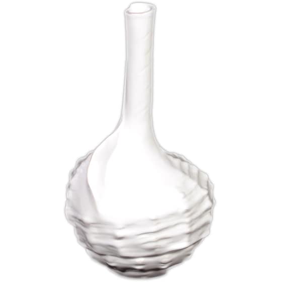 Urban Trends Collection White Short Ceramic Seashell Vase (6.1 inches long x 5.91 inches wide x 10.71 inches highModel 73037For decorative purposes onlyDoes not hold water CeramicSize 6.1 inches long x 5.91 inches wide x 10.71 inches highModel 73037For