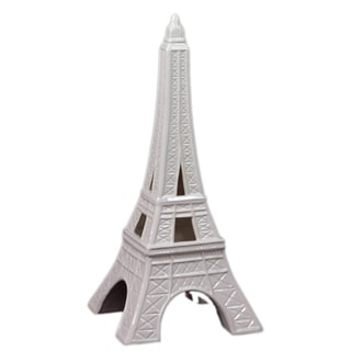 White Ceramic Eiffel Tower - Bed Bath & Beyond - 7531592
