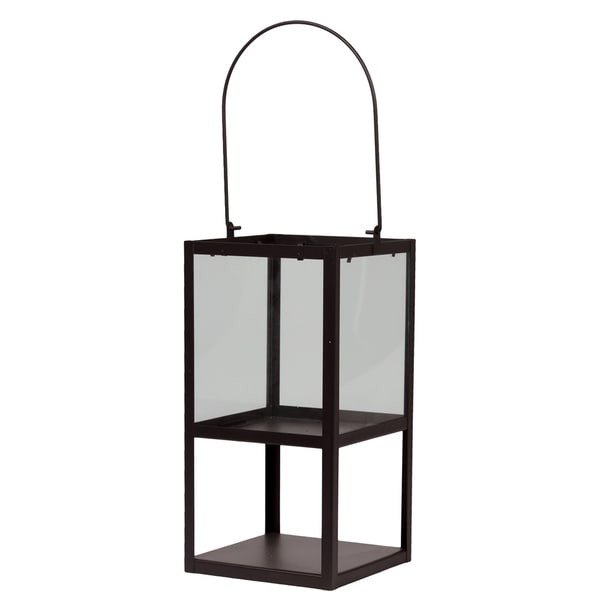 Urban Trends Collection Brown Large Metal Lantern