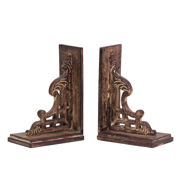 Urban Trends Collection 10 inch Wooden Bookend (Set of 2) Urban Trends Collection Accent Pieces