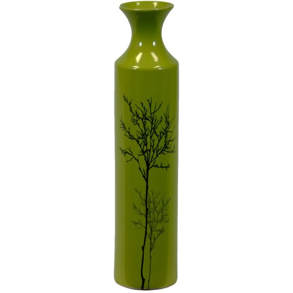 Urban Trends Collection Small Green Ceramic Vase Urban Trends Collection Vases