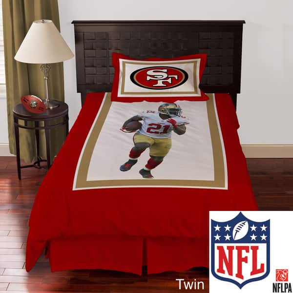 NFL Biggshots San Francisco 49ers Frank Gore 4-piece Comforter Set