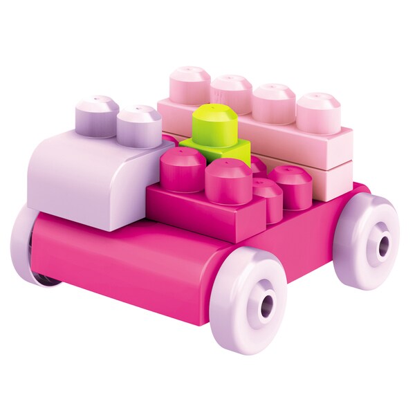 mega bloks 80 piece bag pink