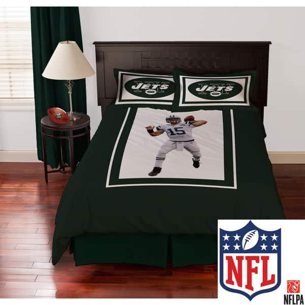 NFL Biggshots New York Jets Tim Tebow 4-piece Comforter Set - Bed Bath &  Beyond - 7535903