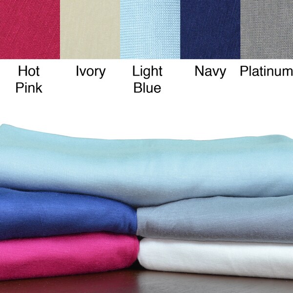 Brielle Home 100-percent Modal from Beech Jersey Knitted Pillow Case (Set of 2)