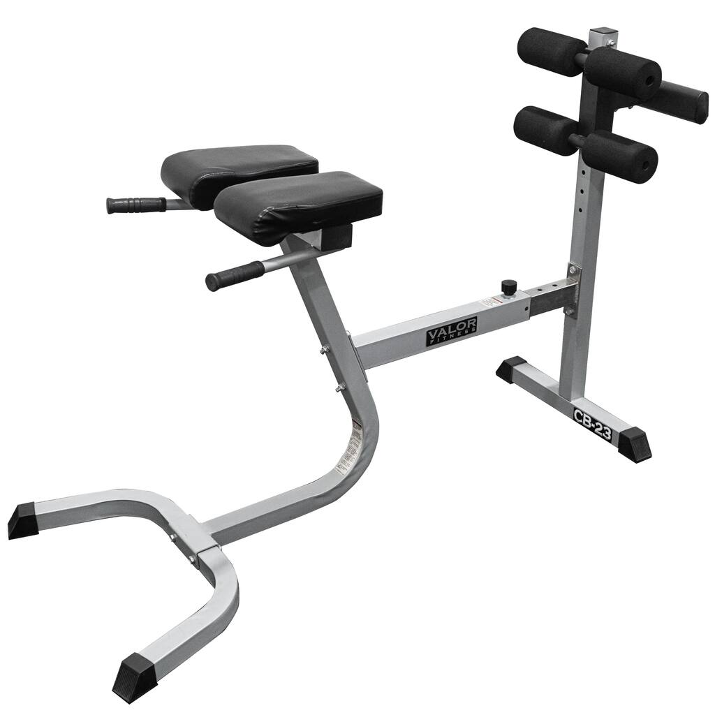 Valor Fitness CB-23 Hyper-extension Bench/Roman Chair for Back Extensions or Sit Ups