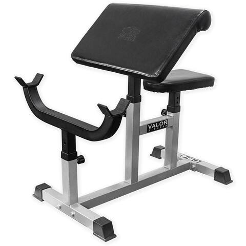 Valor Fitness CB-6 Preacher Curl Stations for Strength Training for Biceps