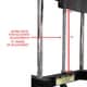 Shop Valor Fitness CA-53 Adjustable 2” Boxing Speed Bag Platform with Wheel Crank for Easy ...
