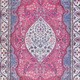 preview thumbnail 2 of 1, Pakistani Hand-knotted Tabriz Pink/ Ivory Wool Rug (3' x 5') - 3' x 5'