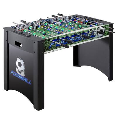 Playoff 4-Foot Foosball Table, Soccer Game for Kids and Adults with Ergonomic Handles