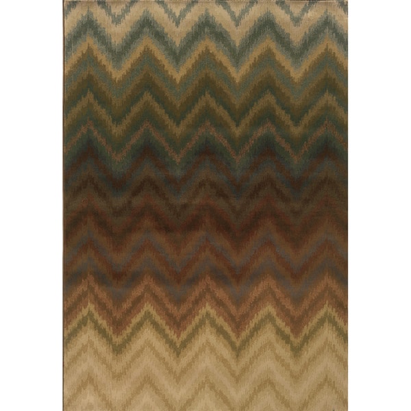 Hearthstone Multicolored Chevron Stripe Area Rug Overstock 7536852
