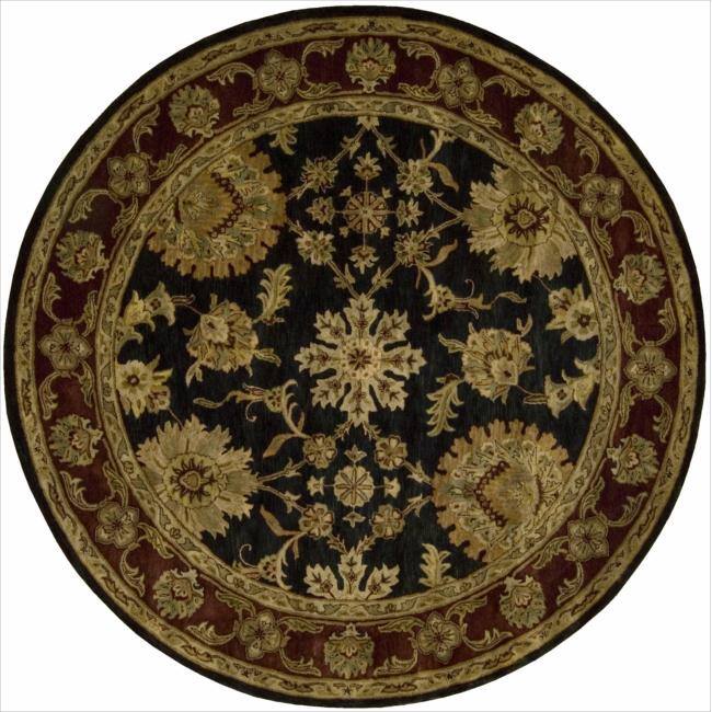 Nourison Hand-tufted Jaipur Midnight Wool Rug