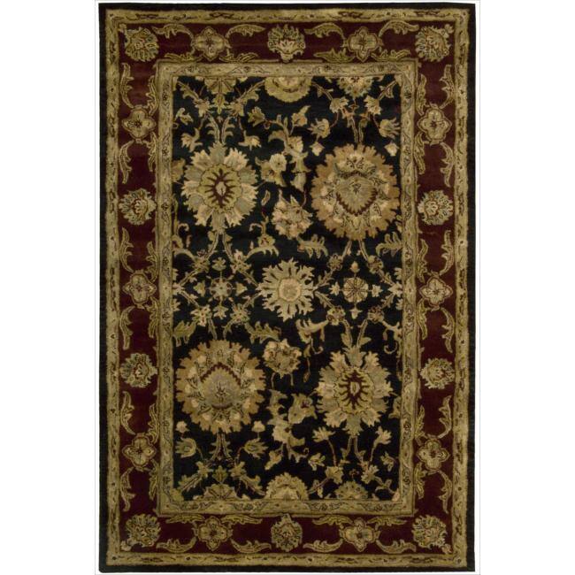 Nourison Hand-tufted Jaipur Midnight Wool Rug