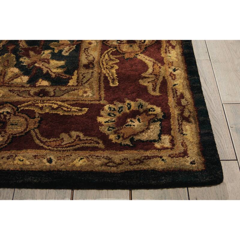 Nourison Hand-tufted Jaipur Midnight Wool Rug