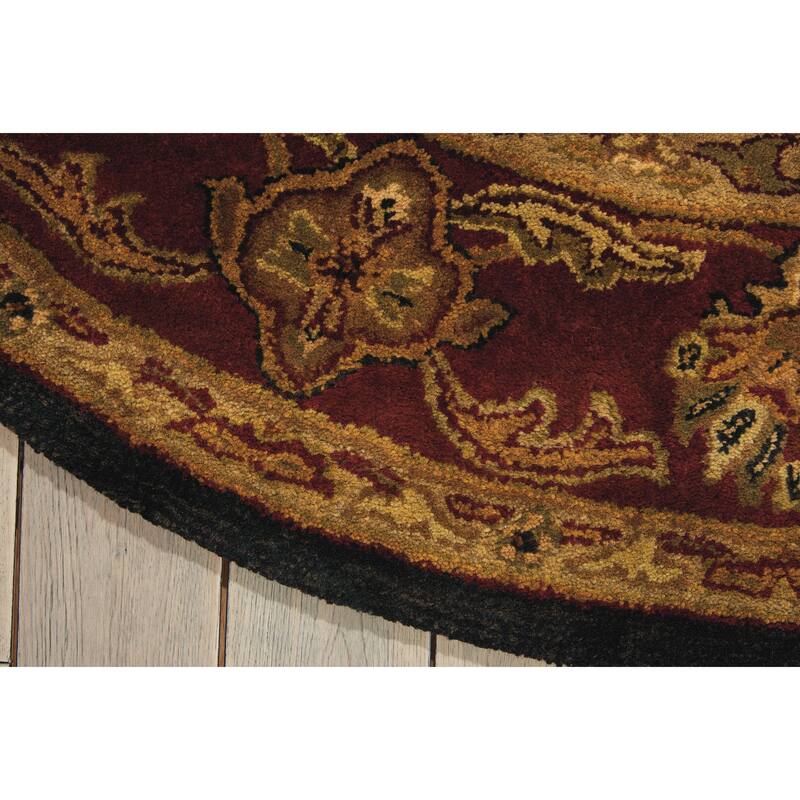 Nourison Hand-tufted Jaipur Midnight Wool Rug