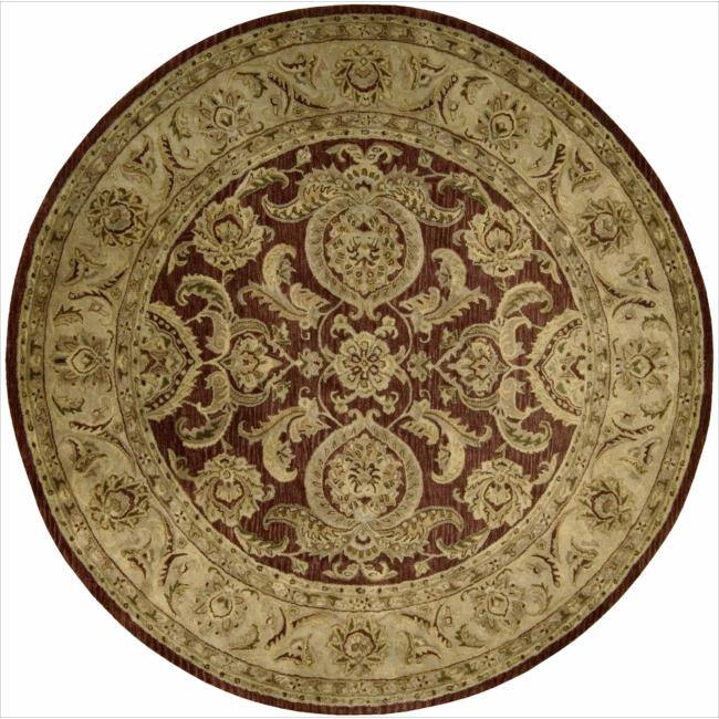 Nourison Hand-tufted Jaipur Cinnamon Wool Rug