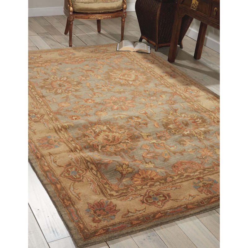 Nourison Jaipur Hand-tufted Wool Area Rug - 6' Round - Round