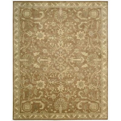 Nourison Jaipur Oriental Bordered Hand-tufted Wool Area Rug