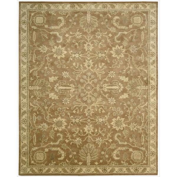 Nourison Jaipur Oriental Bordered Hand-tufted Wool Area Rug