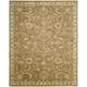 preview thumbnail 1 of 14, Nourison Jaipur Oriental Bordered Hand-tufted Wool Area Rug 3'9" x 5'9" - Brown/Multi - Rectangle