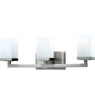 Tidal 3-light Brushed Nickel Sconce - Brushed Nickel