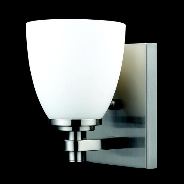 Dorsett 1 light Brushed Nickel Wall Sconce Z Lite Sconces & Vanities