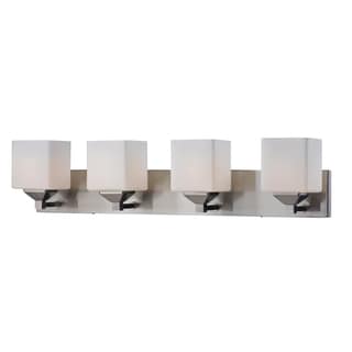 On-Off Line Switch Wall Sconces & Vanity Lights - Shop The Best ... - Quube Four Light Wall Vanity