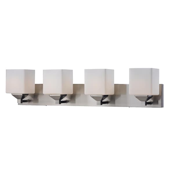 Quube Four Light Wall Vanity