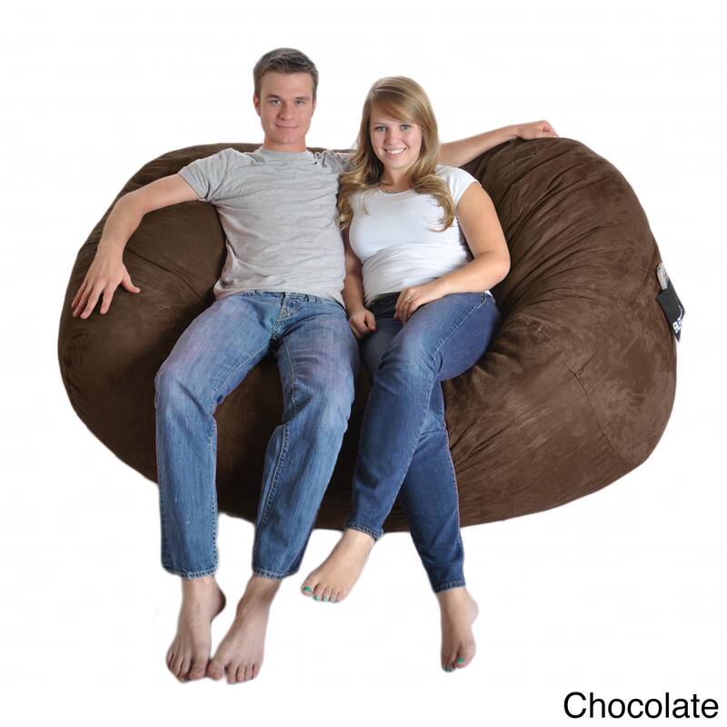 Slacker Sack Oval 6-foot Microfiber/ Foam Bean Bag