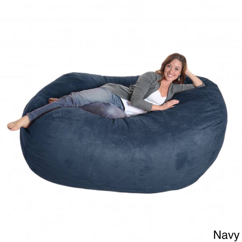 Slacker Sack Oval 6-foot Microfiber/ Foam Bean Bag