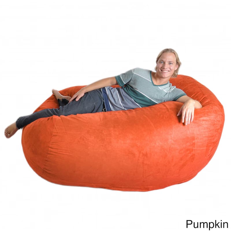 Slacker Sack Oval 6-foot Microfiber/ Foam Bean Bag