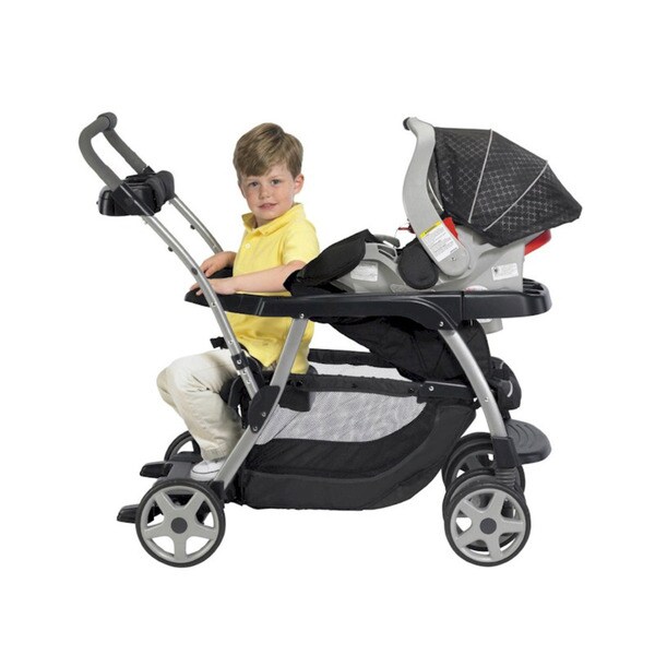 ready2grow stand and ride double stroller