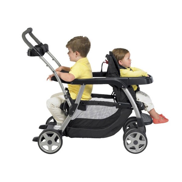 graco ready to grow stand and ride double stroller
