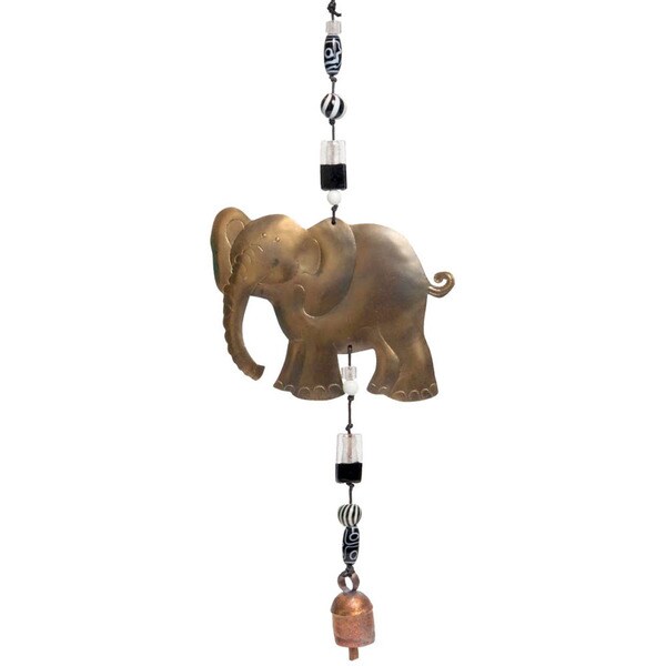 Handmade Big Funky Elephant Wind Chime Free Shipping On Orders Big Funky Elephant Wind Chime