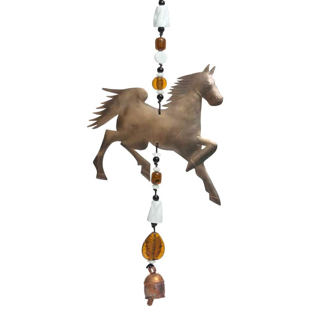 Handmade Prancing Pony Wind Chime (India)