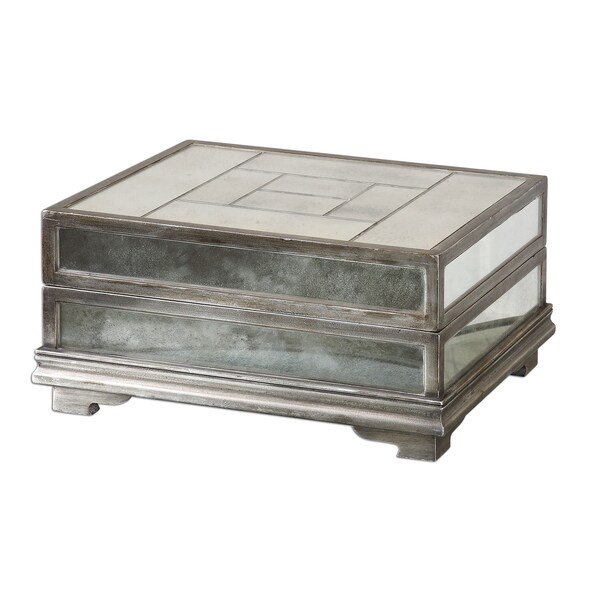 Uttermost 'Trory' Mirror Accented Decorative Box