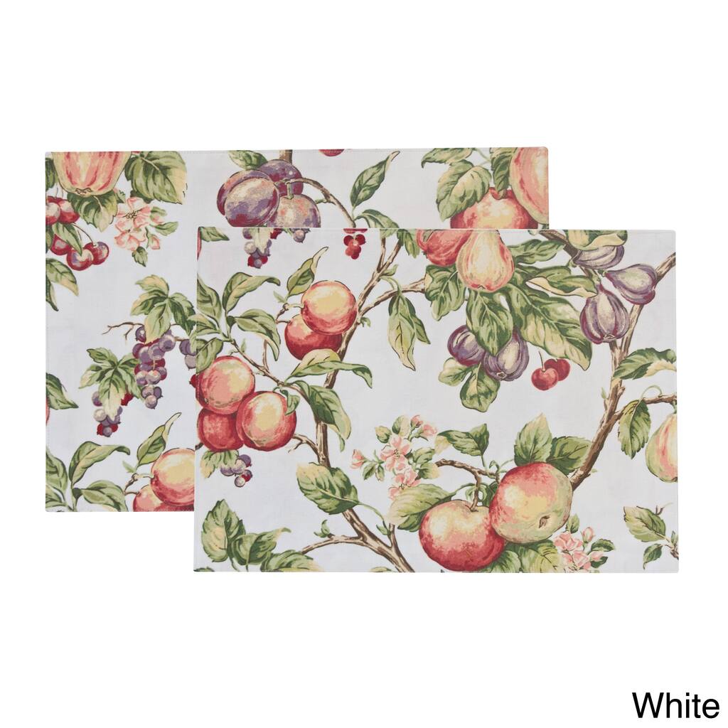 Rose Tree 'Orchard' Placemats (Set of 6)