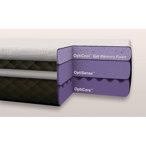 Shop Optimum By Sealy Posturepedic Gel Memory Foam Inspiration