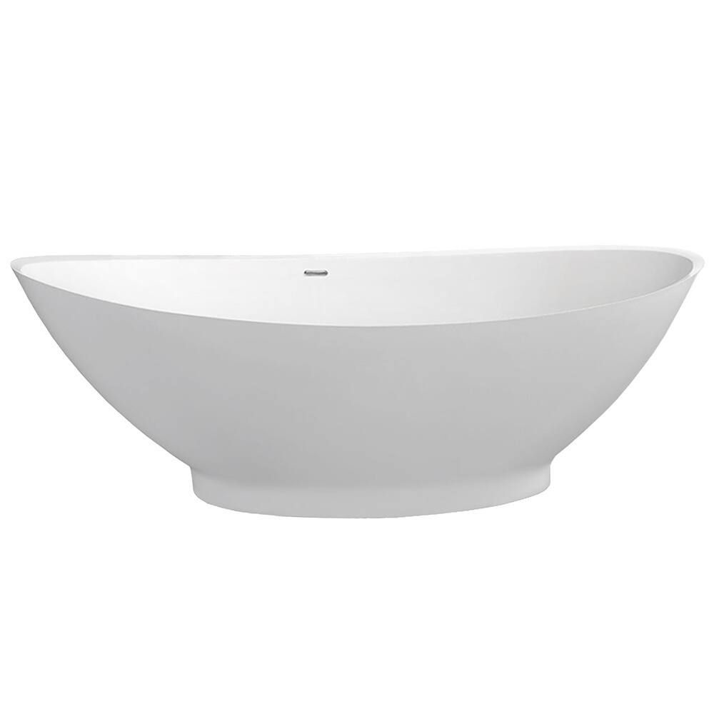Aquatica PureScape 621M Freestanding Solid Surface Bathtub