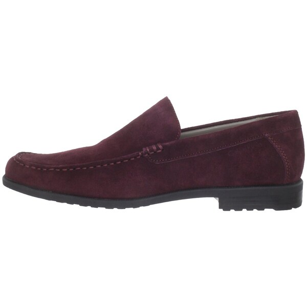 calvin klein suede loafers