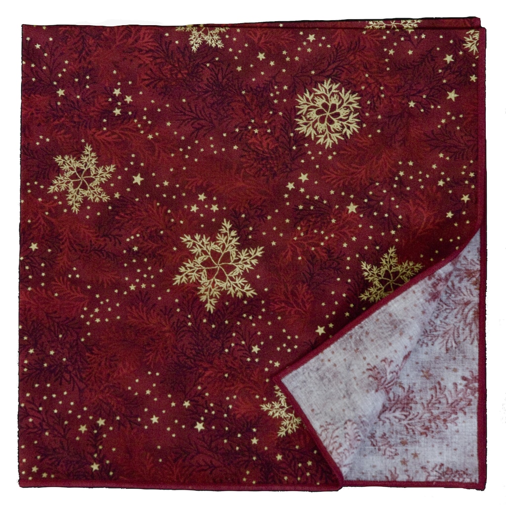 Rose Tree Sleigh Ride Napkins (Set of 6)