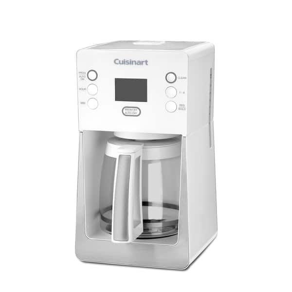Cuisinart White 14-cup PerfecTemp Programmable Coffeemaker - Bed