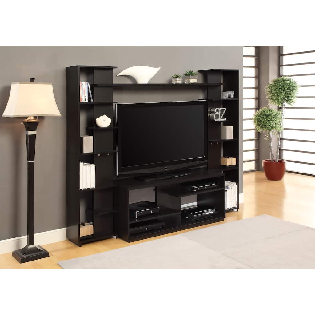 Altra Home Entertainment Center with Reversible Back Panel