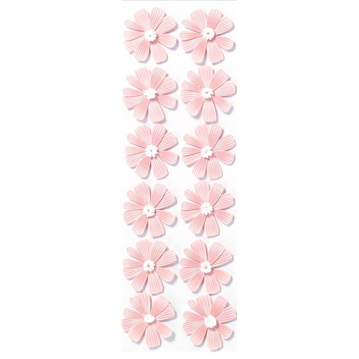 Martha Stewart 3d Stickers pink Cosmos